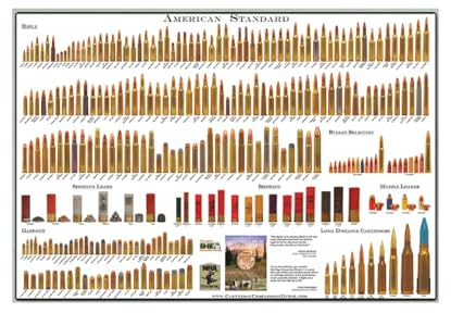 Vintage Waffen Pistolen Munition Wandbilder Alle Kugeln Leinwand Malerei Wandkunst Waffen Poster und Drucke für Wohnzimmer Wohnkultur - 60X80cm Ungerahmt