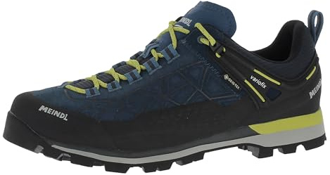 Meindl Literock Free GTX wasserdichte und stabile Herren Zustiegsschuhe/Wanderschuhe Marine/gelb EU 42,5
