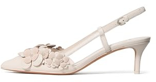 Kate Spade New York Women's Spade Flower Garden Smooth Leather Slingback PumpPump