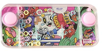 Handspielspielzeug für Handheld Toss - Graffiti Style Water Ring Game, langlebige ABS 5,5 -Zoll - | Fun Handheld Water Toy für Kinder, Stressentlastungsschreiber, Taschengröße Spiel für