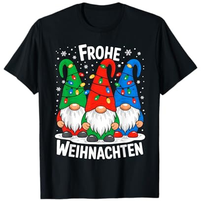 Frohe Weihnachten Wichtel Xmas GNOME Weihnachtsfeier Familie T-Shirt