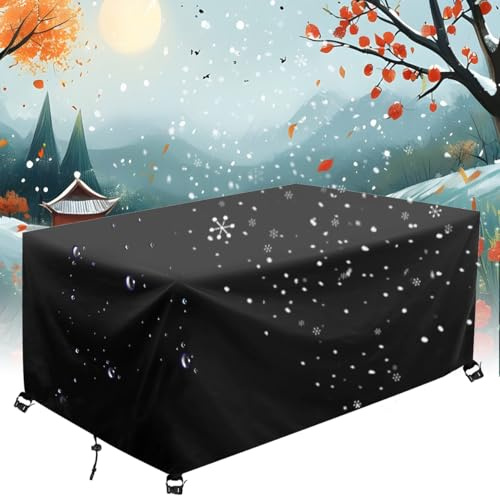 Funda para Muebles de jardín, 180x150x90cm/L x An x Al Resistente al Agua, Resistente al Polvo Anti-UV Paño Oxford 420D Cubierta de Muebles de Jardín Funda Protectoras Exterior Muebles de Jardín