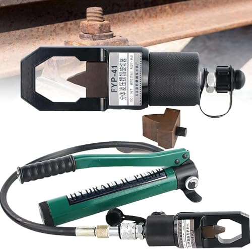 Hydraulic Nut Splitter with Hand Pump for Removing Rusty Broken Bolts and Nuts