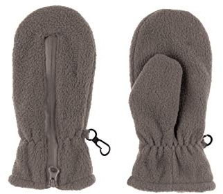 maximo Unisex Baby Mit Daumen mit Reißverschluß Fäustlinge