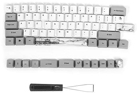 Cuifati 73PCs Sublimationstastenkappen PBT Mechanical Keyboard Zubehör PC-Teile mit süßem Muster, Universal für mechanische Tastatur(6064 Tinte)