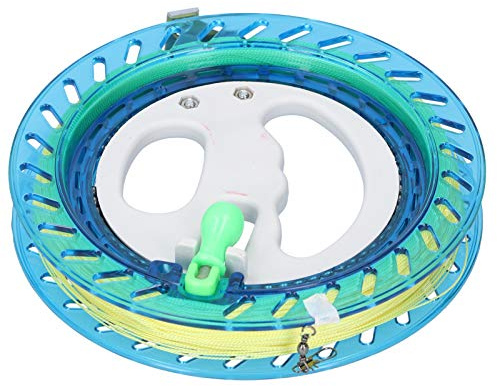 Keenso Drachenschnur-Spule Kit, ABS-Kunststoff-Winder mit 200m Drachenschnur - Drachen-Zubehör