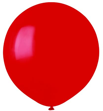 Pack 10 maxiballonger i naturlig latex premiumkvalitet G40 (Ø 100 cm/40 tum), genomskinlig