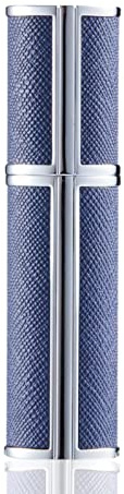 SUBORAWOS Parfümzerstäuber Nachfüllbar,Mini Parfum Zerstäuber für Unterwegs,Leer Sprühflasche für Parfum,Handtasche Parfümflaschen für Reise 5ml(YB-Navy Blau)