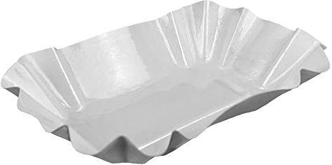 Gastro-Bedarf-Gutheil Pappschalen Weiß Einweg 9x14x3cm