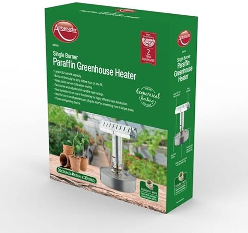 Ambassador Single Burner Paraffin Greenhouse Heater - DAMAGED BOX SPECIAL!