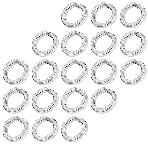 METALLIXITY 100Pcs Rondelle Fendue (M6) Rondelle Élastique à Ressort