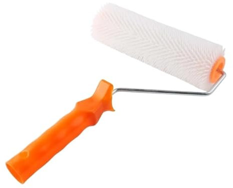 DZEB 9 Zoll/23 cm Latex-Boden-selbstnivellierender Estrich-Roller Mit Spikes, Farbroller, Glatter, Ebener Estrich-Bodenbelag-Roller