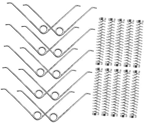 iplusmile 20 Stück Federn Gartenschere Zubehör Metall Rostbeständig Flexibel Kompakt Ersatzfedern Für Gartenscheren Und Astscheren Gartengeräteteile