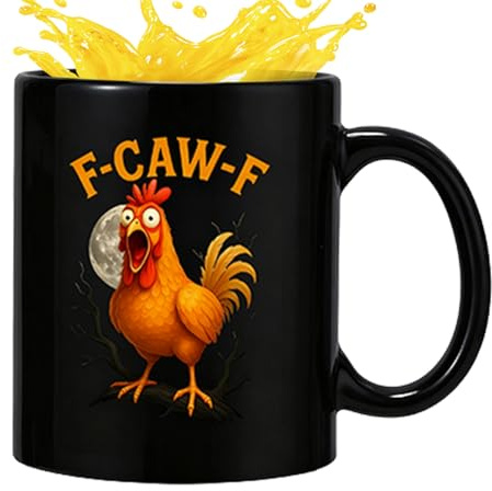 di pollo | 330 millilitri in ceramica | Boccale di birra per la casa – per succo di vino studio soggiorno Halloween insegnante studente ufficio ristorante hotel compleanno Natale collezionista