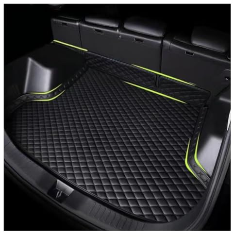 TDXWFBH Auto Leder Kofferraummatte für BMW iX (I20) M60 2022 2023 2024 2025, Wasserdicht Kofferraumwanne Schutzmatte Antirutsch Kofferraum Schutz Zubehör,A