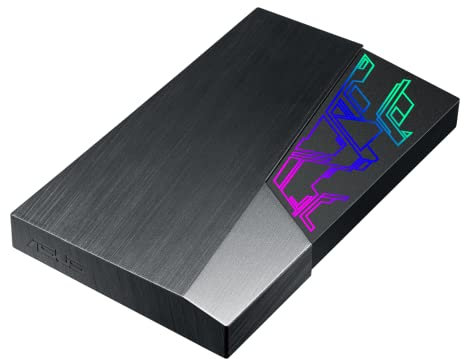 ASUS FX Gaming HDD externe 1TB Festplatte (EHD-A1T, Aura Sync, 5Gbit/s USB 3.1)