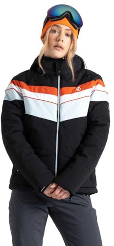 Dare 2b Damen Puderjacke, Schwarz/Ruhiges Blau, 36