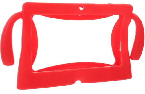 PartyKindom Big Red Silicone Sleeve for 7 Inch Q88 Kids Tablet - Lightweight Shockproof and Easy to Grip Perfect for Protecting from Scratches and Dirt