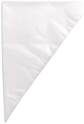 ulafbwur Lot de 100 poches à douille jetables anti-éclatement, poches à douille jetables, faciles à remplir, poches à douille transparentes, grandes ouvertures, poches à muffins, décoration de