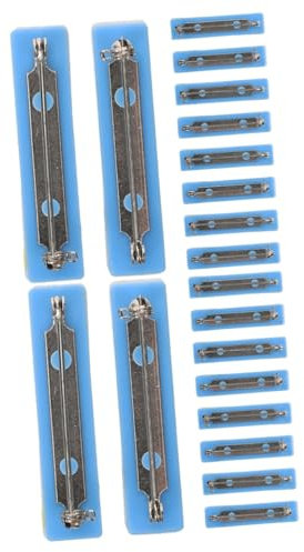 HAPINARY 2 Sets Selbstklebende Anstecknadeln Zum Basteln Sicher Kein Kleber Erforderlich Für Namensschilder Selbstklebende Anstecknadeln Für Arbeiternummern 10 Stück X 2