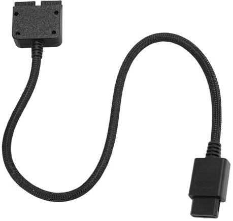 LUCKDANO Adaptador de Cable Emulador de de Disco Famicom, Mejora la Experiencia de Juego Retro, Guarda el Progreso del Juego, Intercambio en Caliente de FDSKey, Envuelto en una Funda