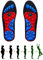 Plantillas Magnéticas, 1 Par Plantillas Gel Magneticas, Plantillas Acupresión Zapatos Para Hombre y Mujer, Reflexología Plantillas Ortopédicas Fascitis Plantar Cuidado Salud Del Pie (Negro, 44-47)
