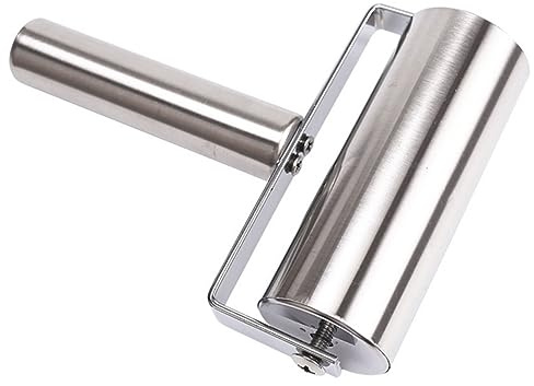 Kichvoe Mattarello Per Pasta in Acciaio Resistente Mattarello Antiaderente Pratico Per Cucina Per Gnocchi Pasta Biscotti e Pizza Duraturo e Facile Da Pulire