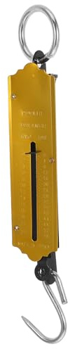 SOIMISS Balance à Ressort Portable avec Poignée Balance Manuelle Compacte pour Bagages et Poissons Pesée Précise et Pratique Échelle Légère pour Voyage et Usage Polyvalent