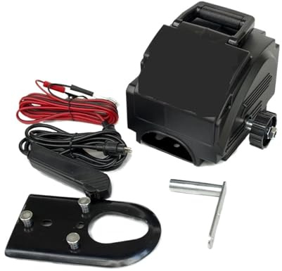 SMTYXS Cabrestante Eléctrico Portátil For Yates, Barco De Goma, Tractor, Elevador Rendimiento Potente