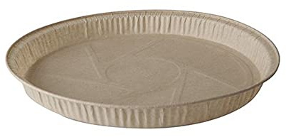 PAPSTAR Backform Pure, rund, 835 ml, braun aus Pergamentpapier mit Silikonschicht, gefriergeeignet, 1 Stück (87112)