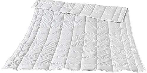 Traumina Bettdecke No.1 Kamel extra leichte Sommerdecke I Größe 200x200 cm