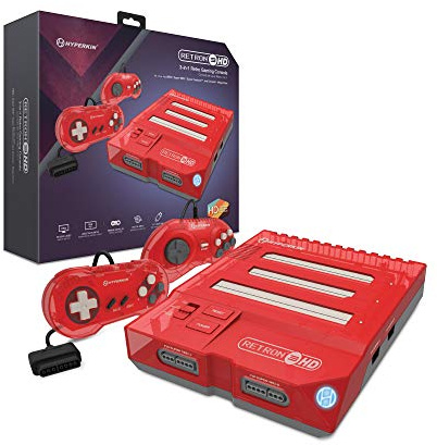 Hyperkin Retron 3 HD Console de Jeux Vidéo Rétro avec Gamepad et Résolution 240p
