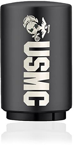 USMC - Apribottiglie da birra push down-pop off con tappo magnetico Catcher automatico Decapitator Birra/Soda Magnet Apribottiglie - Cool Bartender Gadgets