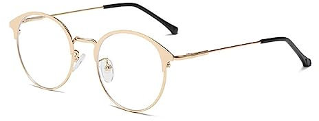 LIPIODOL Gafas Luz Azul con Filtro de luz Azul de lectura decoración para hombres mujeres de moda gafas Anti UV, PC Gafas Gaming