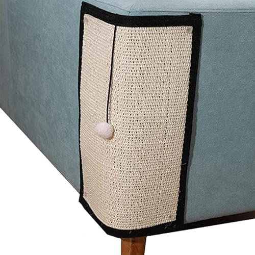 Kratzbrett Katzen Sofaschutz Couch Wand Kratzmatte Kratzschutz Sisal Kratzteppich Kratzunterlage Hunde Sessel Katzenkratzmatte Haltbar Kratzmöbel Wiederverwendbar Kratzpappe Katzenspielzeug