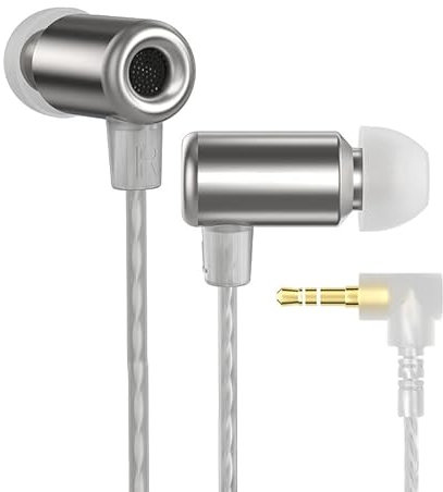 LINSOUL KZ Ling Long Ohrhörer 1DD Open-Back HiFi Bass Kopfhörer In-Ear Monitor Headphones Sports Noise Insulation Headset für Audiophile Studio Musiker (Ling Long, Ohne Mikrofon)