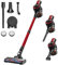 CONOPU Aspirateur Balai sans Fil 25Kpa, Aspirateur sans Fil de 160W avec 2 Modes, Aspirateurs Balais et Balais électriques Tube Télescopique, Lumières LED, Jusqu'à 38 Minutes d'Autonomie