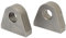 Support de Manille Robuste de 1 Pouce D'épaisseur, 2 Pièces, Soudure en Acier sur les Supports de Chape de Manille pour Tracteurs