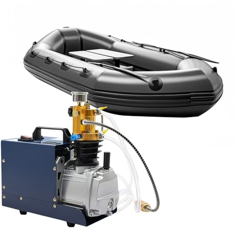 Compresor PCP 300bar compresor de aire 4500PSI - 1800 W 2800 rpm Compresor de alta presión 30Mpa Compresor de Buceo Parada Manual para Entile, Tuberías y Pequeñas Botellas de Alta Presión