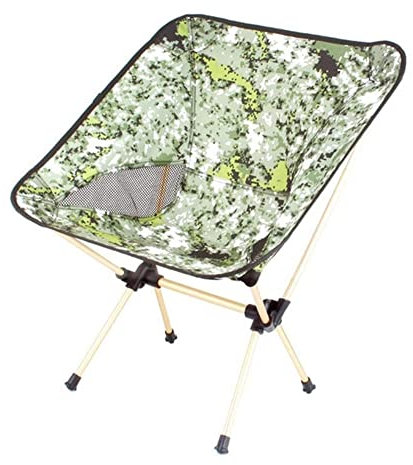 Outdoor-Klappstuhl, Picknickstuhl, Campingstuhl, leichter Rahmen, Mini-Camping, tragbarer Oxford-Stoffstuhl zum Angeln, Wandern, Strand, Outdoor, leichter und langlebiger Picknickstuhl, Klappstüh