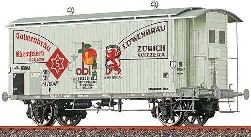 50972 H0 Covered Freight Car K2, SBB, Ep.III 'Salmenbräu'