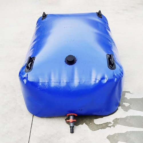Notfall-Wasserblasentanks, Wasserspeicherbehälter, weicher Wassersack mit großer Kapazität für Pontonboote, Wohnmobil-Camping und Brandbekämpfung, tragbare Notbewässerung in der La