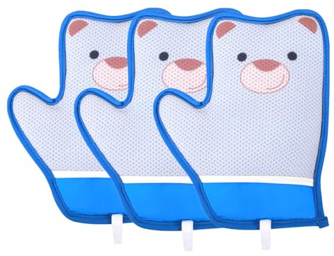 Katzenbürste Handschuh, Katzen Zubehör Haustierhaar Handschuh Kann Katzenhaar Schnell Und Effektiv Entfernen, Katzenhaarentferner Hundebürste Kurzhaar Einfach Zu Bedienen Für Fellpflege (B,3STK)