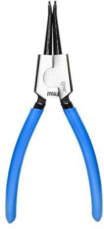 SMOTIVEPRO 9 Inch External Snap Ring Pliers Heavy Duty Circlip Pliers with Straight Jaw Non-Slip Grip for Removing and Installing Circlips