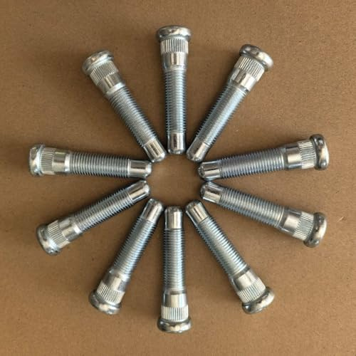 WANTONE RACING Lot de 10 goujons de roue dentelés M14 x 1,5 de 1,3 cm plus long que les stocks, longueur étendue de rechange pour Chevrolet Camaro, Cadillac CTS XTS 2010-2025