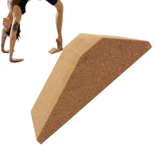 Yoga Block | Holz Yogablock Für Fitness Und Stretching - Rutschfester Und Tragbarer Unterstützender Dehnungsblock,Für Fitness Frauen Männer Indoor Büro Meditation Tanz Training