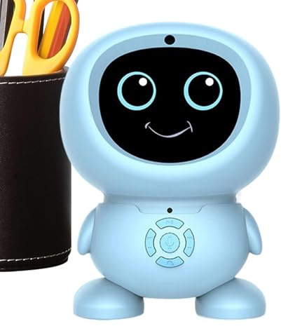 Robot Interactivo para Niños Máquina de Aprendizaje Inteligente Portátil e | Juguete Tecnológico Inteligente para niños, adultos y mayores, en casa, escuela, celebraciones