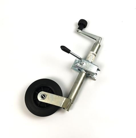 RED STAR 75KG 34mm Telescopic Jockey Wheel With Clamp