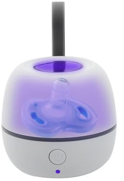 UV Pacifier Case On The Go Portable UV Pacifier Cleaner – Compact Design for Home and Travel, Easy to Keep Baby Items Clean