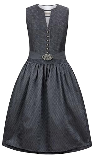 Stockerpoint Damen Dirndl Enna I Größe 32-48 I Bequemes Trachtenkleid mit Schürze & liebevollen Details I Bequem & pflegeleicht I Perfekt für Trachten & Festlichkeiten